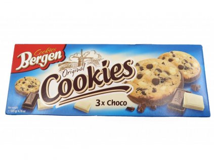 Bergen Cookies 3 x Choco 135g | GRENZE MARKT