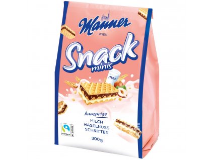 manner snack minis milch haselnuss schnitten 300g no1 1552