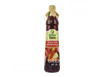 NaturFarm sirup jahoda 33% 700ml | GRENZE MARKT