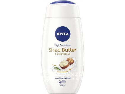 nivea shea butter shower gel 250 ml