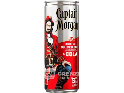 69071 captain morgan cola 250ml 5