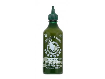 Flying Goose Sriracha zelená Hemp omáčka 455ml | GRENZE MARKT