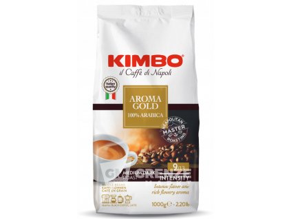 Kimbo Espresso Aroma Gold 100% Arabica Zrno 1kg | GRENZE MARKT