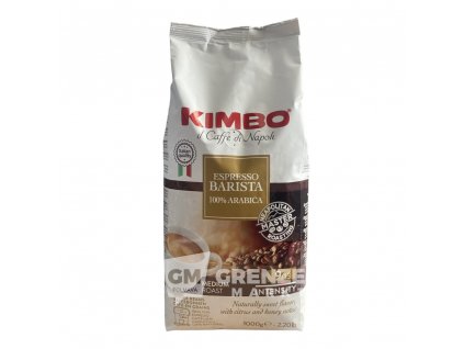 kimbo espresso barista 100 arabica zrnkova kava 1 kg