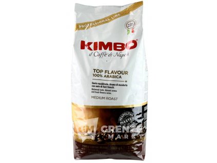Kimbo Espresso Top Flavour 100% Arabica Zrno 1kg | GRENZE MARKT
