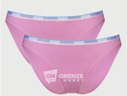 Puma dámské kalhotky 2-Pack Pink Icing 907851 10 | GRENZE MARKT