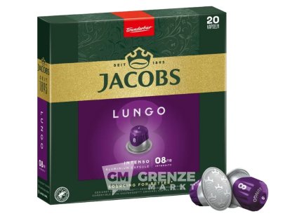 Jacobs Lungo Intenso 20 Cups | GRENZE MARKT