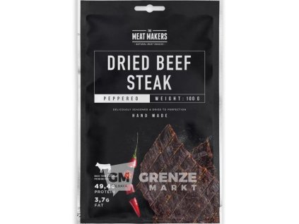 MM Dried Beef Steak Peppered 100g | GRENZE MARKT