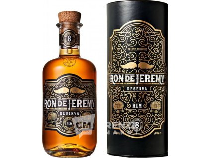 Ron de Jeremy RESERVA 8 Y.O Rum 40% 0,7L (Tube)