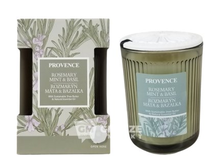 78091 2 provence svicka ve skle zelena bylinky 7 9 x 10 6cm 230g