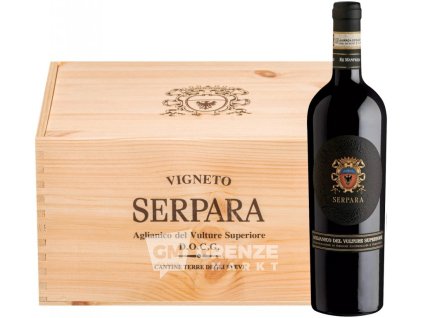 78538 terre degli svevi aglianico del vulture vigneto serpara doc 14 0 75l dreveny box