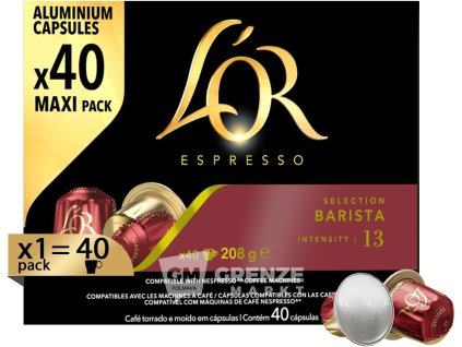 79072 2 l or nespresso barista 40 kapsli