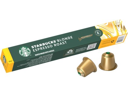 79099 4 starbucks blonde espresso roast nespresso 10 kapsli
