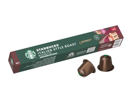79126 1 starbucks italian style roast nespresso 10 kapsli