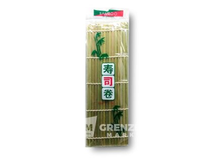79279 2 japonska zelena rohoz na rolovani sushi