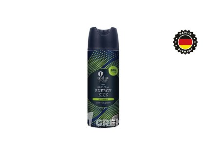 Today Deospray For Men Energy 200ml | GRENZE MARKT