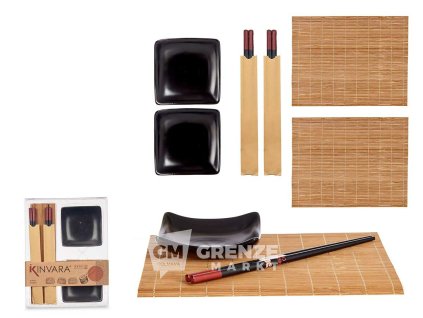 79792 kinvara set na sushi s podlozkou 6 dilu
