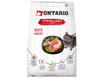 80341 ontario cat sterilised jehneci 2kg