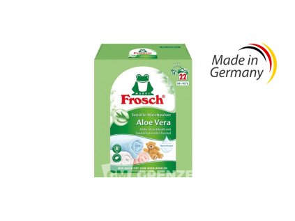 Frosch prací prášek Aloe Vera Sensitiv 1,45 kg | GRENZE MARKT