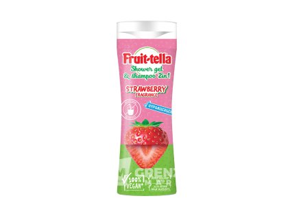fruit tella sampon sprchovy gel jahoda 300ml