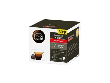 Nescafé Dolce Gusto XL Espresso Intenso Decaffeinato 30 kapslí 186g