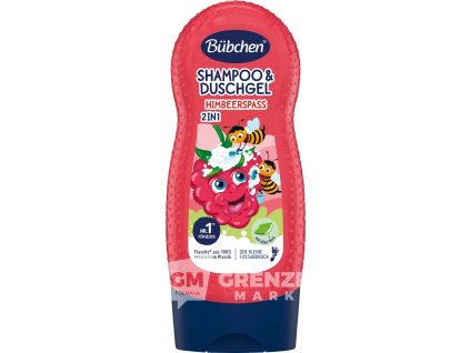 Bübchen Kids šampon a sprchový gel Malinová Zábava 230ml | GRENZE MARKT