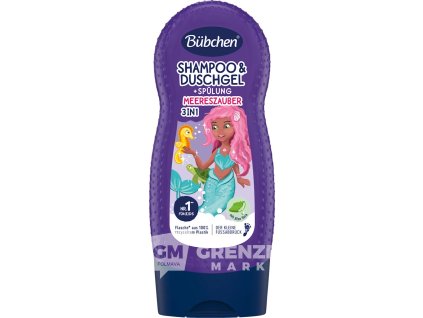 Bübchen Kids šampon & sprchový gel + kondicionér Mořské kouzlo 230ml | GRENZE MARKT