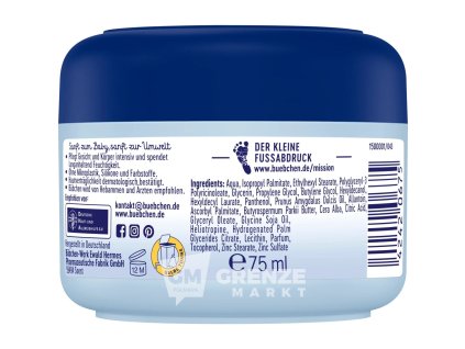 bubchen telovy krem sensitiv 75ml