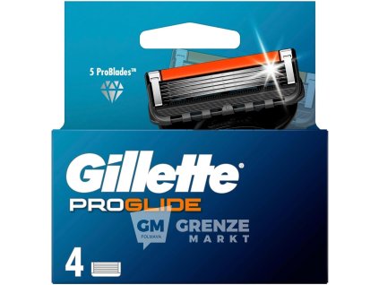 gillette fusion5 proglide nahradni hlavice 4ks