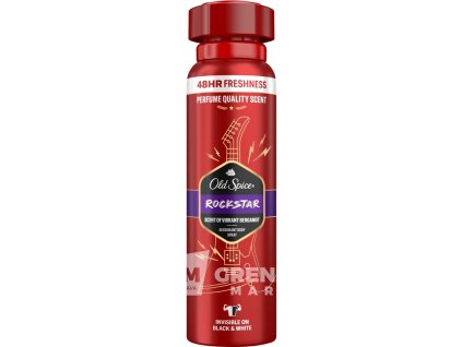 old spice rockstar deodorant ve spreji 150 ml