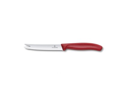 Victorinox nůž na sýr a zeleninu červený 11cm