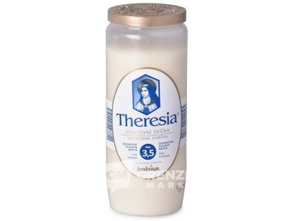 theresia kompozitni svicka bila 230g