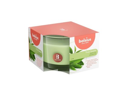 Bolsius True Scents vonná svíčka Green Tea 63mm