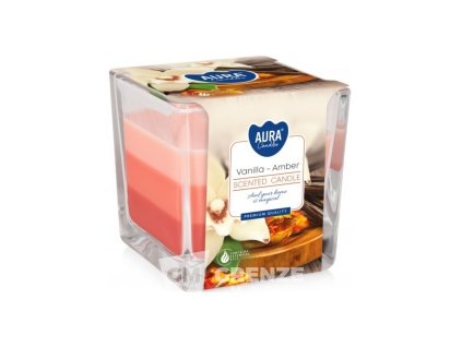Bispol vonná svíčka Vanilla Amber 170g