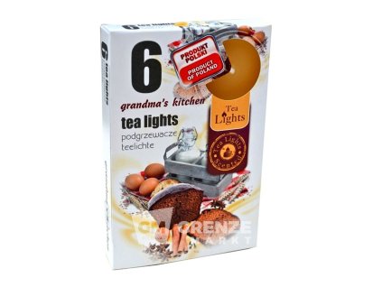 Admit vonná čajová svíčka Grandmas Kitchen 6ks