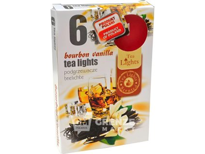 admit cajova svicka bourbon vanilla 6ks