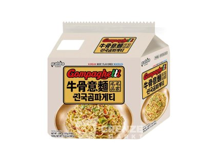 Paldo Gompaghetti instantní nudle hovězí příchuť 4x110g | GRENZE MARKT