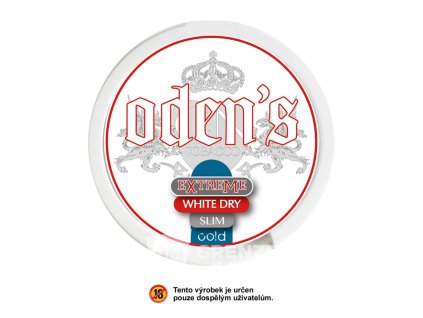 zvykaci tabak oden s white dry slim cold 10g