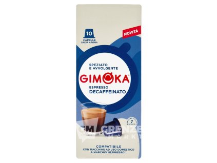 Gimoka Espresso Decaffeinato 10 kapslí
