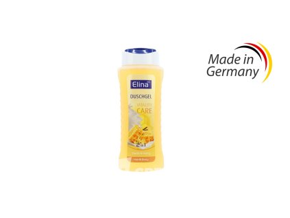 Elina sprchový gel a šampon 2v1 Vitality Care Vanilka a Med 300ml