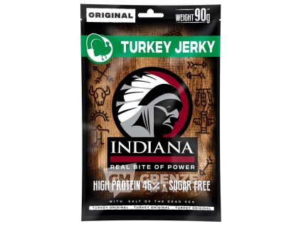 Indiana sušené krůtí maso Original 90g
