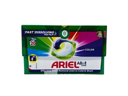 ariel all in 1 kapsle na prani color 20 ks
