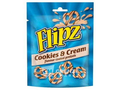 Flipz slané preclíky Cookies & Cream 90g