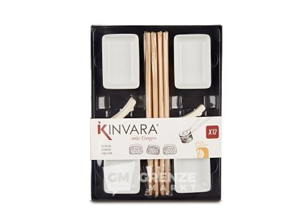 kinvara set na sushi bily 12ks