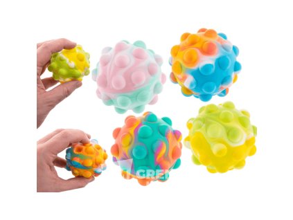 Fidget Pop míček Rainbow | GRENZE MARKT