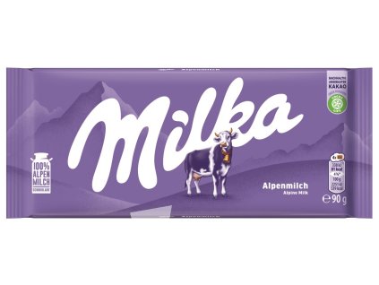 milka alpska mlecna cokolada 90g