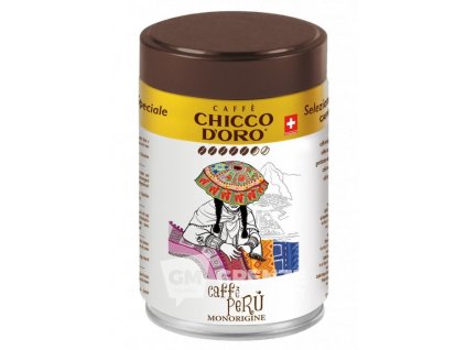 Chicco D'oro Peru mletá káva dóza 250g