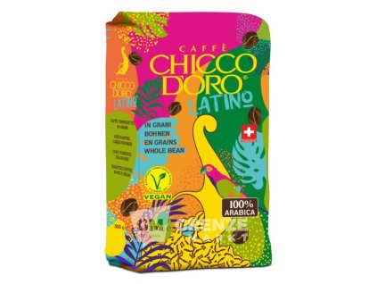Chicco D'oro Latino 100% Arabica zrnková káva 500g
