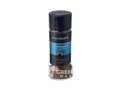 Davidoff Decaf Elegant Bez Kofeinu instantní káva 100g