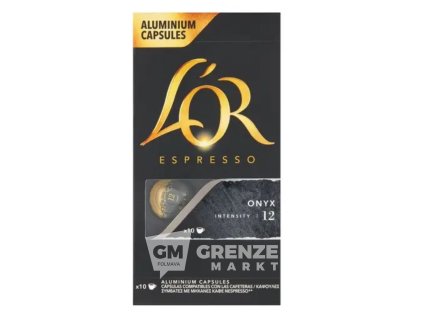 L'or Nespresso Onyx 10 kapslí